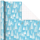 Hallmark Holiday Wrapping Paper, 2 Jumbo Rolls, Christmas Trees, B088SBLQB1 - Brand New