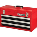 CRAFTSMAN 20" Wide 3 Drawer Metal Tool Box CMST98245RB - Black - Brand New