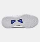 3025631 Under Armour Team Curry 9 Basketball Shoe Unisex Royal/White M11 W12.5 Like New