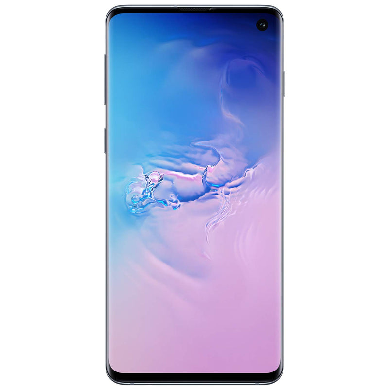 For Parts: Samsung Galaxy S10 SM-G973UZBAXAA Unlocked 128GB Prism Blue DEFECTIVE SCREEN