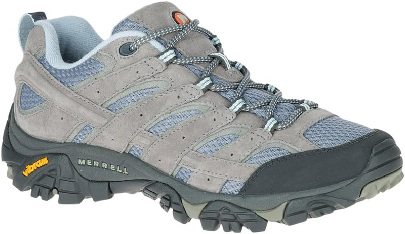 J06014 Merrell Women's Moab 2 Vent Hiking Shoe Smoke 8.5 - Like New