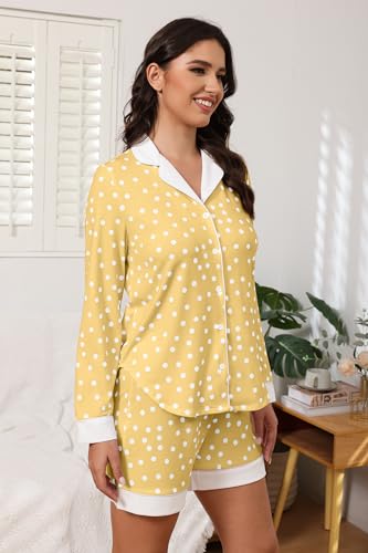 FKEEP BUTTON DOWN PAJAMAS SETS WOMEN TWO-PIECE SATIN SILK PJS - SIZE: WOMEN XL - Brand New