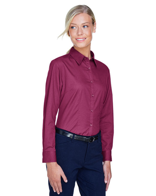 UltraClub Ladies' Whisper Twill Shirt 8976 New