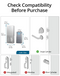Eufy Security E130 Wireless Fingerprint Keypad Smart Lock White T8504121 - Like New
