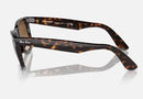 RAYBAN RB2140 ORIGINAL WAYFARER CLASSIC POLISHED TORTOISE/BROWN LENSE SUNGLASSES - Like New