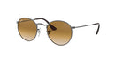 RAY BAN RAY-BAN RB3447N ROUND FLAT LENS SUNGLASSES LENS WIDTH: 53MM - Like New