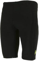 MICHAEL PHELPS TEAM SOLID JAMMERS BLACK/YELLOW - SIZE: MEN 24 - BLACK YELLOW - Like New