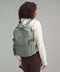 LULULEMON NEW CREW BACKPACK 22LLOGO - GRAY EUCALYPTUS - Brand New