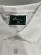 TIGER WOLF 3 BUTTON POLO SHIRT - SIZE: MEN XL - WHITE - Like New