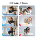 DOOSMILE PATENTED HEAD BOBBLE PREVENTING 360 SUPPORTING GOLDEN DS2601 - BLACK - Like New
