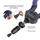 WORKPRO MANUAL RIVITER 5 INTERCHANGEABLE HEAD RIVET GUN 100 RIVETS - BLUE - Like New