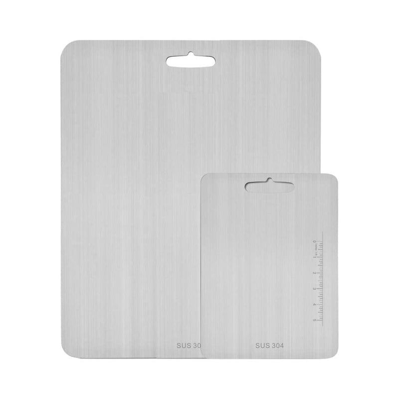 ATMAMA Extra Large Cutting Board Stainless Steel XL (2PCS) - STAINLESS STEEL - Like New