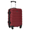 Travelers Club Miami Luggage & Packing Cubes, 5 Piece Set - RED Like New