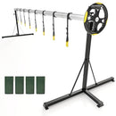 VINGLI 18FT Pool Cover Reel Set, Retractable Cover Roller Standard - Grey - Brand New