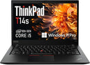 LENOVO THINKPAD T14S 14" FHD I5-10310U 16GB 256GB SSD  WINDOWS 11 PRO - BLACK - Like New