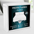 43025040725 PROTECT-A-BED ALLERZIP WATERPROOF MATTRESS ENCASEMENT FULL WHITE - Like New