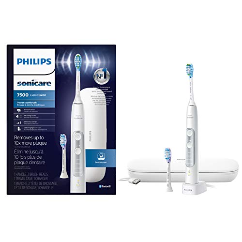 Philips Sonicare ExpertClean 7500 White Rechargeable Toothbrush - Scratch & Dent