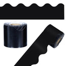 CARSON DELLOSA 36 FT SCALLOPED BLACK BULLETIN BOARD BORDERS - BLACK - Like New