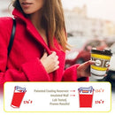 Coollid Disposable Coffee Cups with Lids 12 oz 50 Count B07C8MQPR5 - NEW - Brand New