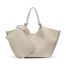 R42BAE48 DKNY WOMEN'S PAULA LARGE TOTE BAG - LIGHT TAUPE - Brand New