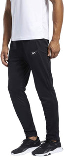 FJ4057 Reebok Workout Ready Track Pant Mens Athletic Pants XL - Black - Brand New