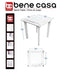 BENE CASA BC-65288  Indoor & Outdoor Domino Game Table, Removable Legs - White - Like New