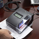 UPUNCH CR1000 TIME CLOCK & DATE STAMP SYSTEM, 50 CARDS, RIBBON & KEYS - BLACK - Like New