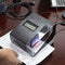 UPUNCH CR1000 TIME CLOCK & DATE STAMP SYSTEM, 50 CARDS, RIBBON & KEYS - BLACK - Like New
