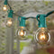 Brightown Outdoor Patio String Lights 100Feet G40 Backyard Light - Green - Like New
