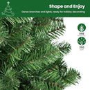 SHARECONN 7.5FT PRELIT ARTIFICIAL HINGED CHRISTMAS TREE LIGHTS 350 WARM WHITE - Like New