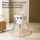 Portable Baby Highchair for Months Infants Toddlers 5 Point Harness Convertible - Brand New