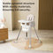 Portable Baby Highchair for Months Infants Toddlers 5 Point Harness Convertible - Brand New