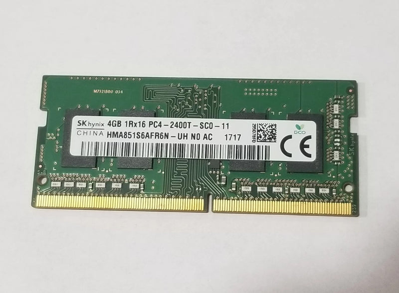 SK HYNIX 4GB DDR4 LAPTOP RAM PC4-2400T 2400MHZ 260PIN SODIMM - GREEN ...