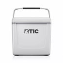 RTIC SMALL COOLER 8 QUART ICE CHEST 12 CAN CAPACITY - WHITE AND GRAY - Like New