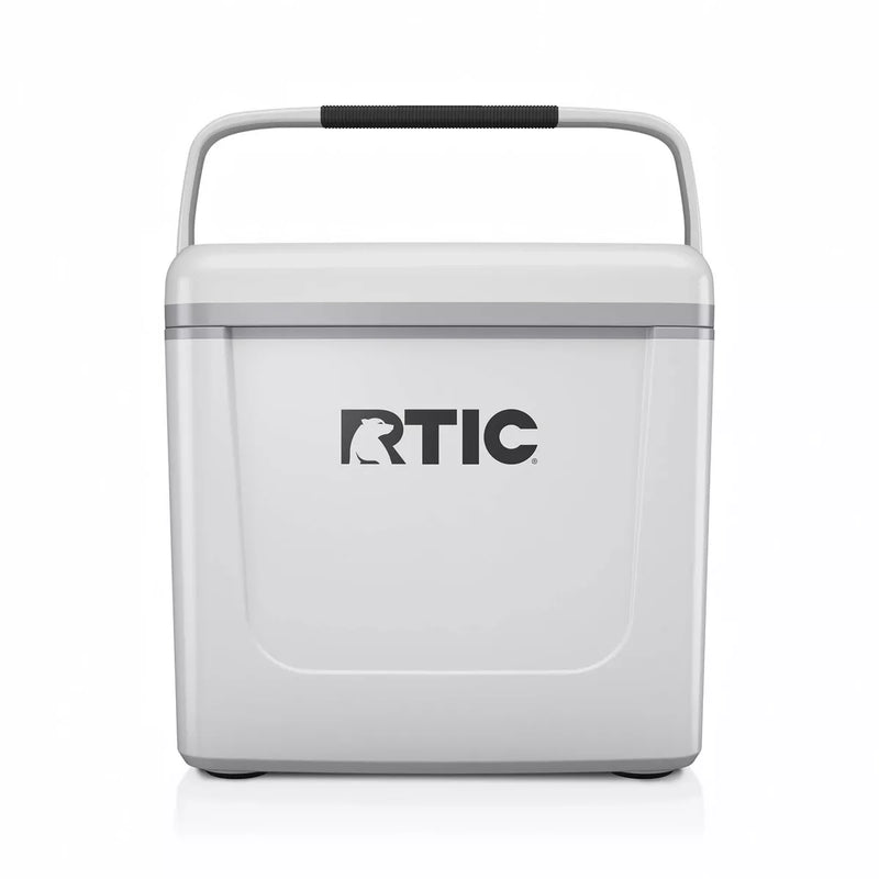 RTIC SMALL COOLER 8 QUART ICE CHEST 12 CAN CAPACITY - WHITE AND GRAY - Like New