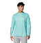 COLUMBIA MEN'S TERMINAL TACKLE PFG FINS & STRIPES LONG SLEEVE GULF/BLACK S - Brand New