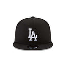 NEW ERA LA DODGERS MEN'S 9FIFTY SNAPBACK CAP BLACK/WHITE SIZE MEN ONE SIZE - Like New