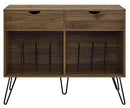 AMERIWOOD NOVOGRATZ CONCORD TURNTABLE STAND WITH DRAWERS - WALNUT - Like New