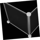 HOMSFOU SNEEZE GUARD FOR DESK DIVIDER SCREEN PORTABLE CSKIP09208L14LB456PUDT - Like New