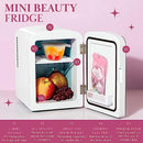 PARIS HILTON MINI REFRIGERATOR BEAUTY FRIDGE DOOR DIMMER LIGHT PZW01-E001-WHITE - Like New