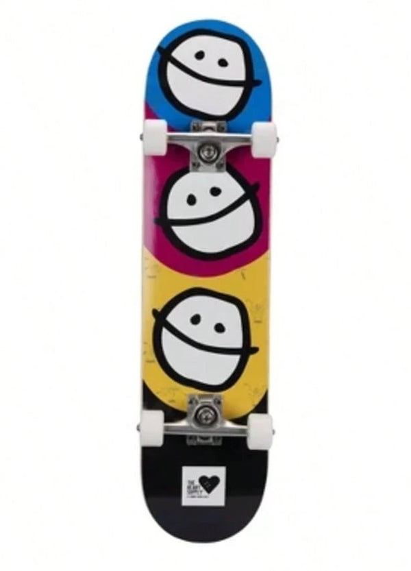 THE HEART SUPPLY 31" STANDARD SKATEBOARD - MR SCHILL - MULTICOLOR - Brand New