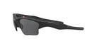 OAKLEY MEN'S OO9154 HALF JACKET 2.0 XL RECTANGULAR SUNGLASSES 62MM BLACK/GRAY - Like New