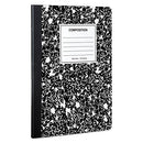 UNIVERSAL UNV20936 9.75"X7.5" 100-SHEET COMPOSITION WIDE LEGAL 6 Packs - BLACK - Like New