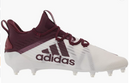 EH1311 Adidas Men's Adizero Football Cleats White/Maroon 13 Like New