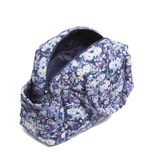 VERA BRADLEY WOMEN'S FEATHERWEIGHT TRAVEL BAG, ONE SIZE - ARTIST'S GARDEN PURPLE - Like New