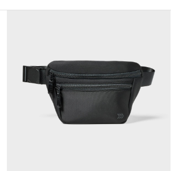 ALL IN MOTION PREMIUM BELT FANNY PACK BAG: WATER-RESISTANT, ADJUSTABLE STRAP - Like New