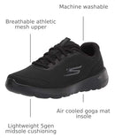 124094W SKECHERS WOMEN'S GO WALK JOY ECSTATIC SNEAKER WIDE SIZE 9.5 Black - Brand New