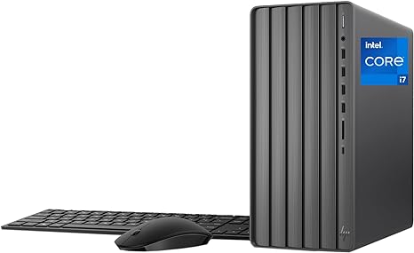 HP ENVY Desktop PC i7-13700 32GB RAM 1 TB SSD TE01-4020 - Black - Like New