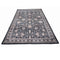 BIBB HOME 4FTX6FT WASHABLE FLANNEL PRINTED AREA RUG LATEX BACK - MIDNIGHT BLOOM - Brand New