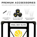POOL BOY SPORTS POOL BASKETBALL HOOP - ADJUSTABLE POOLSIDE BASKETBALL HOOP - Like New